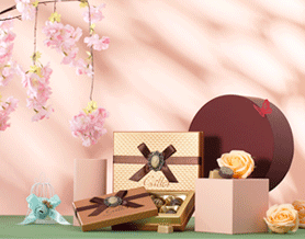 Exquisite chocolate box